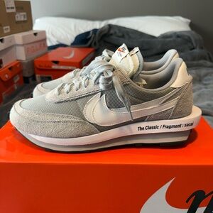 Sacai waffle fragment Nike size 13 men’s grey